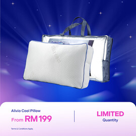 Alivio Cool Premium Microfibre Cooling Pillow 